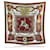 Hermès scarf Dark red Silk  ref.1259570