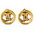 Brincos Chanel Dourado Metal  ref.1259605