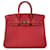 Hermès HERMES Handtaschen Birkin 25 Rot Leder  ref.1259615