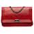 CHANEL Handtaschen Geldbörse mit Kette Zeitlos/klassisch Rot Leder  ref.1259631