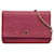 Wallet On Chain Bolsas CHANEL Rosa Couro  ref.1259652