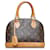 Alma LOUIS VUITTON Handbags Brown Leather  ref.1259703