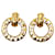 Chanel earrings Golden Metal  ref.1259707