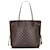 Neverfull LOUIS VUITTON Handbags Brown Cloth  ref.1259715