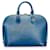 Alma LOUIS VUITTON Handbags Blue Leather  ref.1259717