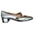 Dior Baby-D Silvery Patent leather  ref.1259872