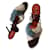 Vicini High heels Mehrfarben Leder Pelz  ref.1260023
