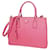Saffiano Prada Galleria Pink Leder  ref.1260024