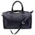 Burberry Black Pebbled Leather Handbag Boston Bag with Strap  ref.1260064