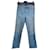 KHAITE Jeans T.fr 34 Baumwolle Blau  ref.1260087