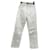 Re/Done RÉ/TERMINÉ Pantalon T.International XS Coton Blanc  ref.1260088