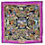 Hermès Lenço de seda floral multicolor Multicor  ref.1260137