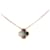 Autre Marque Van Cleef and Arpels Gold 18K Mother of Pearl Alhambra Pendant Necklace Golden Metal Yellow gold  ref.1260204