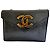 Trendy CC Borsa a tracolla Chanel CC in pelle di lucertola nera Nero