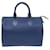 Louis Vuitton Speedy 25 Blue Leather  ref.1260339