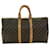 Louis Vuitton Keepall 45 Braun Leinwand  ref.1260429