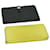 Hermès HERMES Long Wallet Leather 2Set Black Yellow Auth yb512  ref.1260464