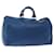 Louis Vuitton Epi Speedy 40 Bolsa de Mão Azul Toledo M42985 Autenticação de LV 66909 Couro  ref.1260515