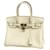 Hermès Birkin 30 White Leather  ref.1260623