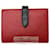 Céline Medium strap wallet Red Leather  ref.1260710