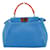 Fendi Peekaboo Blue Leather  ref.1260755