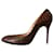 Christian Louboutin High heels Bronze Exotisches Leder  ref.1260788