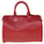 Louis Vuitton Speedy 25 Rosso Pelle  ref.1260854