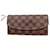 Louis Vuitton Emilie Brown Cloth  ref.1260941