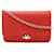 Chanel CC Rot Leder  ref.1261095