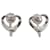 Tiffany & Co Open Heart Silvery Silver  ref.1261228
