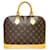 Louis Vuitton Alma Brown Cloth  ref.1261464