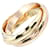 Cartier Trinity Dourado Ouro branco  ref.1261518