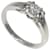 Cartier Solitaire Silvery Platinum  ref.1262004