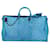Louis Vuitton Keepall Blau Leinwand  ref.1262081