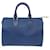 Louis Vuitton Speedy 25 Azul Cuero  ref.1262151