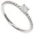 Cartier Solitaire Silvery Platinum  ref.1262291