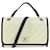 Chanel Flap Bag Blanco Cuero  ref.1262330
