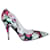 Autre Marque Floral Pointed Toe Heels Leather  ref.1262816