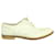 Autre Marque White Leather Oxfords Cream  ref.1262831