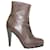 Autre Marque Leather ankle boots Brown  ref.1262843
