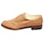 Autre Marque Zapatos Oxford de cuero en beige Castaño  ref.1262848