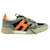 Hogan Sneakers con "H" Arancio Multicolore Di gomma  ref.1262855
