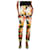 Dries Van Noten Pantalon slim à imprimé floral multicolore - taille UK 8 Viscose  ref.1263084