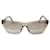 Saint Laurent Braune Sonnenbrille mit quadratischem Rahmen  ref.1263097