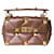 Valentino Brown Roman Stud medium leather shoulder bag  ref.1263106