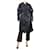 Autre Marque Black nylon trench coat - size UK 10  ref.1263111
