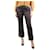 Enes Pantalon en cuir bordeaux - taille UK 12  ref.1263116