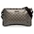 Gucci Gray Small GG Crystal Crossbody Bag Grey Cloth Cloth  ref.1263139