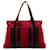 Hermès Hermes Rouge Sac Troca Horizontal MM Veau façon poulain Tissu  ref.1263172