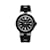 Bulgari Bvlgari – Schwarze automatische Diagono-Uhr aus Aluminium und Gummi Metall  ref.1263193